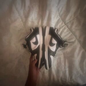 Kids Black and White Sneakers